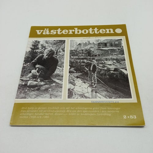 Västerbotten 1983 - 2 - Arkeologi