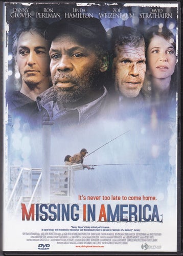DVD / Missing In America / Danny Glover, Linda Hamilton, Ron Perlman/ Fint skick