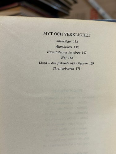Silverlöjan och den fattiges tröst av Gunnar Brusewitz. bok, Very Good plus