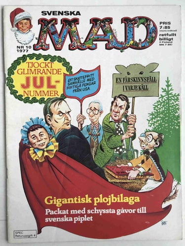 MAD - 1977:10 VG-FN med plojbilaga