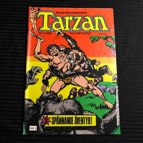 Tarzan - 1986 - NR 3 - Vad gör flodhästarna galna?