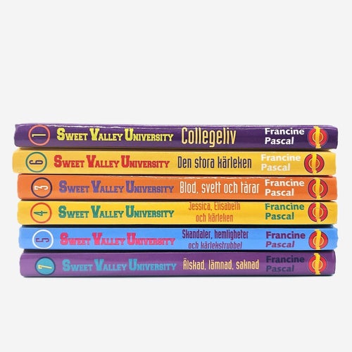 Sweet Valley University - 6 böcker - Francine Pascal