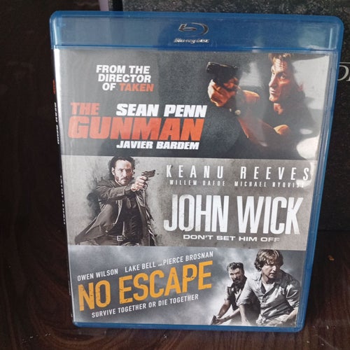 The Gunman / John Wick / No Escape (Blu-ray)