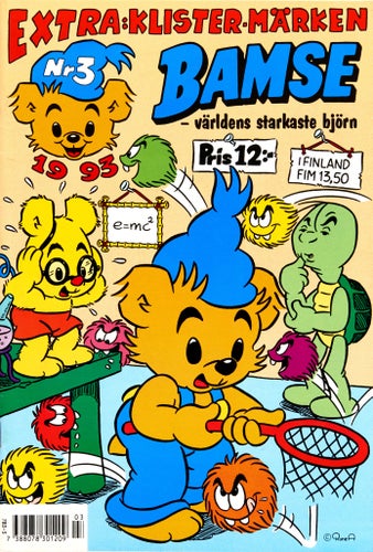 Bamse – världens starkaste björn Serietidning 1993 nr 3 (Oläst arkivex)