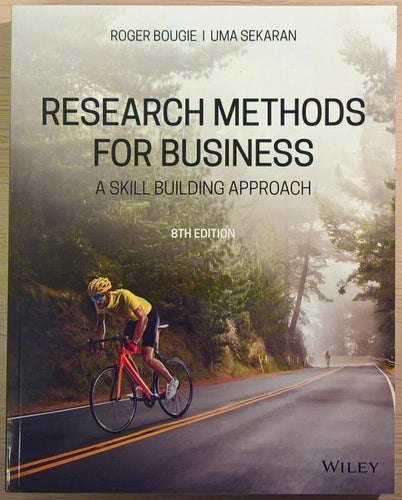 Research Methods for Business: A Skill Building Approach / Roger Bougie m.fl.