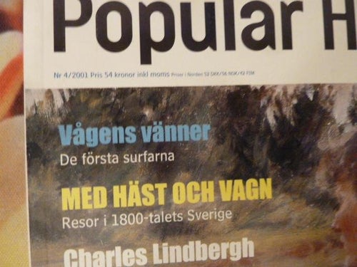POPULÄR HISTORIA, NR 4 - 2001, TIDNING, DALARNA