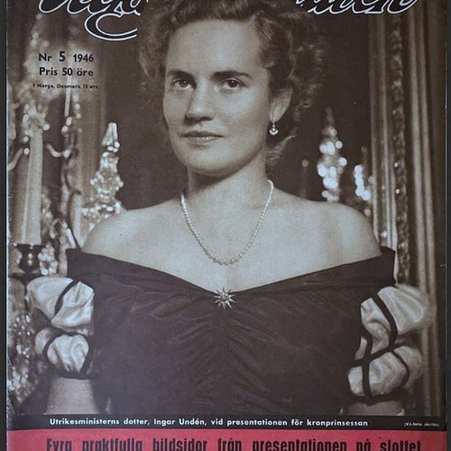 VJ 5 1946 Agne Beijer, Nina Lindencrona, Hans W:son Ahlmann, Finland