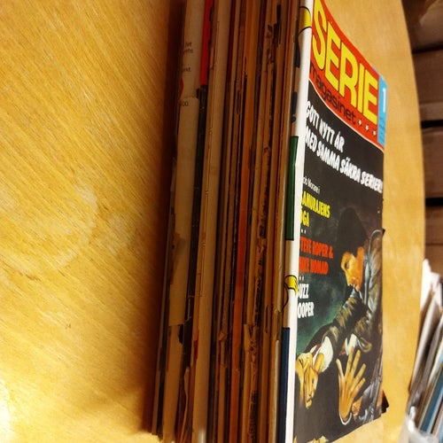 Samling Seriemagasinet 1980 flera nummer 21 styck