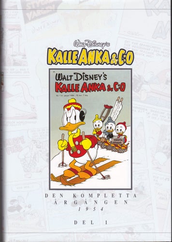 Kalle Anka & C:o / Den Kompletta Årgången 1953, del 2 / Inbunden / Nära nyskick