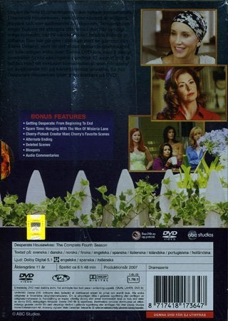 DVD BOX: Desperate Housewives - Säsong 4 (5-disc) (Bra Skick)