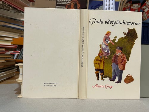 Glada västgötahistorier av Martin Grip. bok, Very fine plus