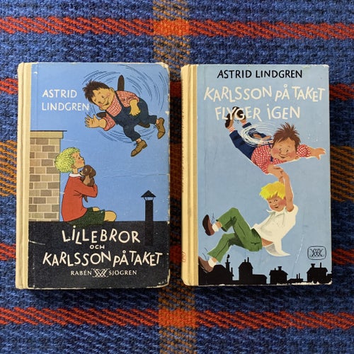Lillebror och Karlsson på taket - Karlsson flyger igen | BOK | Astrid Lindgren