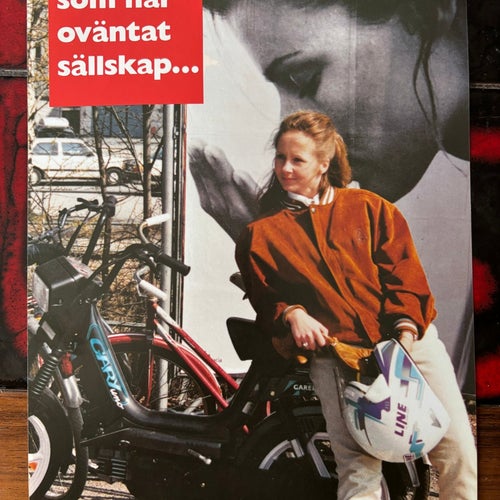 GARY UNO moped brochyr