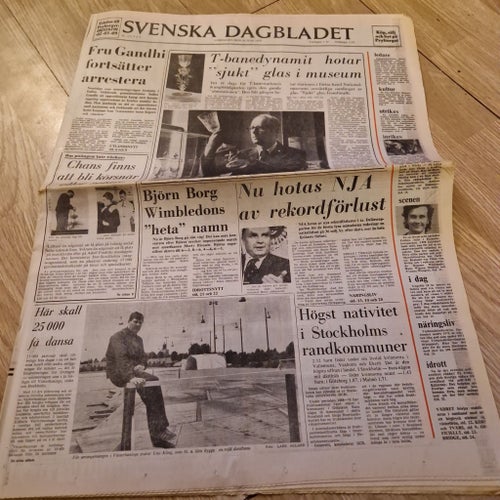 Svenska Dagbladet Lördagen den 28 Juni 1975