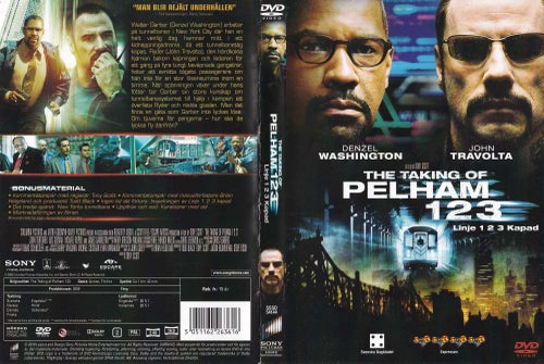 DVD - THE TAKING OF PELHAM 123 - SÖNDAGSFILMEN