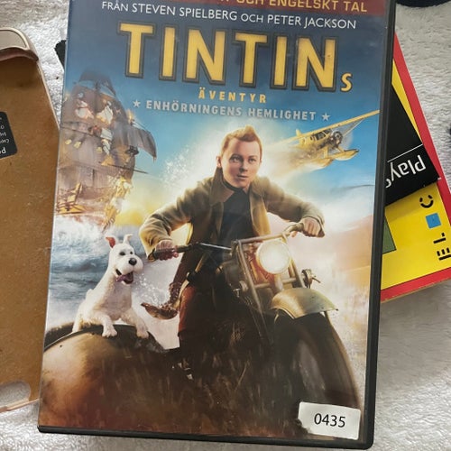 Tintins äventyr: Enhörningens hemlighet (DVD)