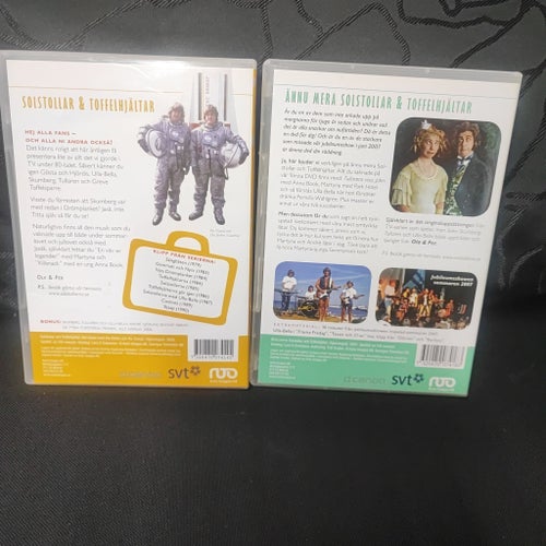 Solstollar och Toffelhjältar DVD-filmer