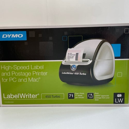 Dymo Labelwriter 450 Turbo etikettskrivare thermoskrivare i utmärkt skick
