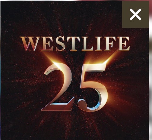 Westlife 25: THE ANNIVERSARY WORLD TOUR!! Säljer 2st i sektion A23, rad5