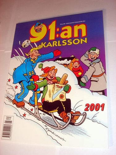 91:an 2001 JULALBUM !! NY OLÄST !!!