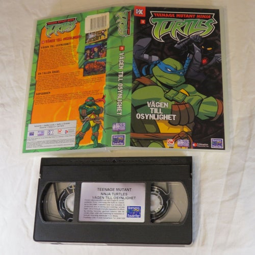 Teenage Mutant Ninja Turtles - Vägen till osynlighet - VHS