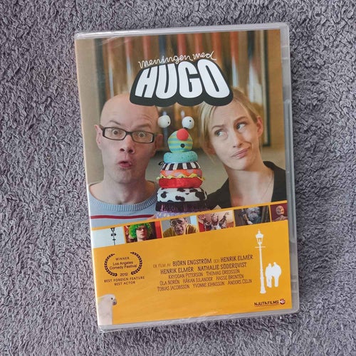 Meningen med Hugo | inplastad (ny!) | Svensk utgåva | Njutafilms | nf598.