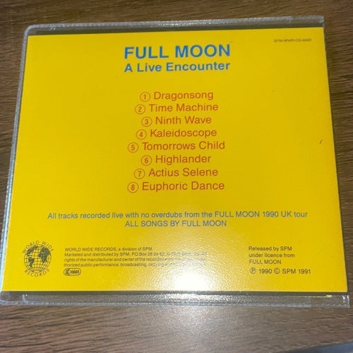Full Moon - A Live Encounter CD Limited Edition