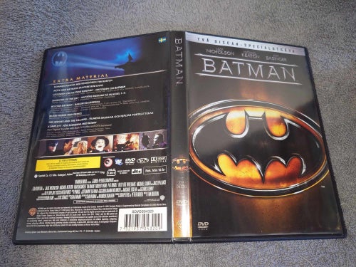 Batman (2-disc), av Tim Burton med Michael Keaton, Jack Nicholson