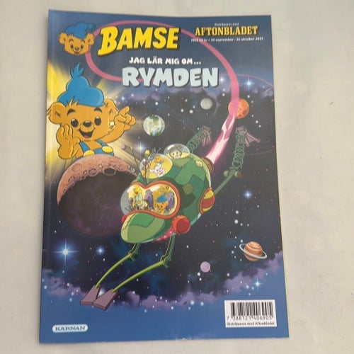 Bamse Jag lär mig om Rymden