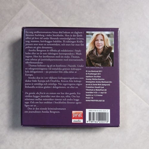Ljudbok: Liza Marklund - Du gamla, du fria (CD)