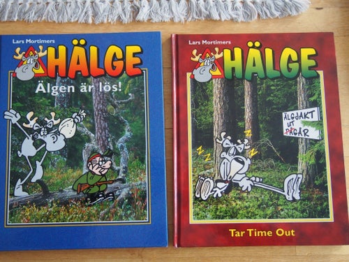 HÄLGE - Fotoböcker 6 Stycken 4,5,14,17,19,23 Topp Skick VF