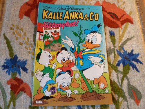 KALLE ANKA & C:O NR12, 1986,