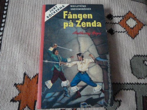 FÅNGEN PÅ ZENDA, A. HOPE, 1960,  BÖCKER