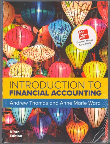 Introduction to Financial Accounting / Andrew Thomas, Anne Marie Ward