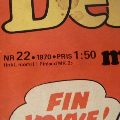 DENNIS, NR 22 - 1970, TIDNING