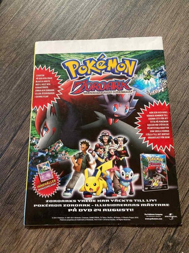 Pokémon Officiellt magasin nr 8 2011