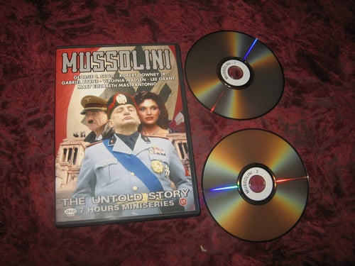 MUSSOLINI THE UNTOLD STORY (GEORGE C. SCOTT,ROBERT DOWNEY JR,GABRIEL BRYNE) DVD