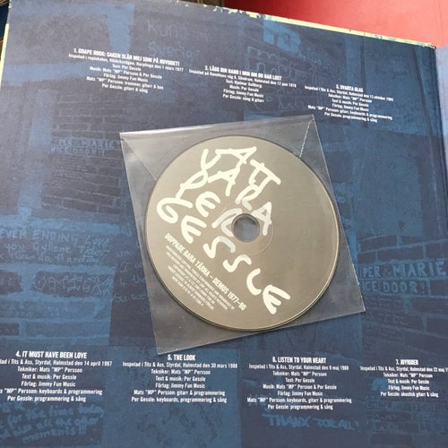 ATT VARA PER GESSLE inkl. cd Sven Lindström 2007