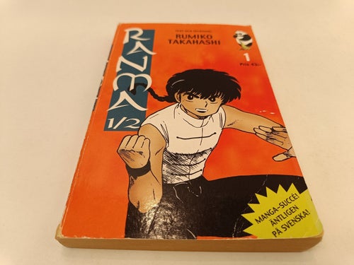 Volym/vol. 1 av Ranma 1/2 på svenska av Rumiko Takahashi