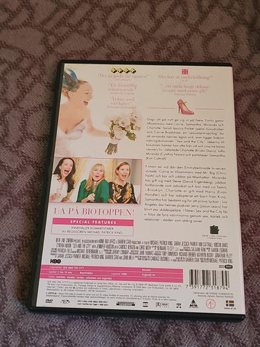 Sex And The City - The Movie - Sarah Jessica Parker DVD (SV Tal)