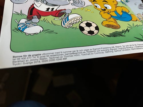 Bamse för de yngsta på studs med Nalle-Maja, Fine