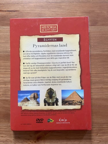 Pyramidernas Land: Upptäck Egyptens hemligheter (DVD)