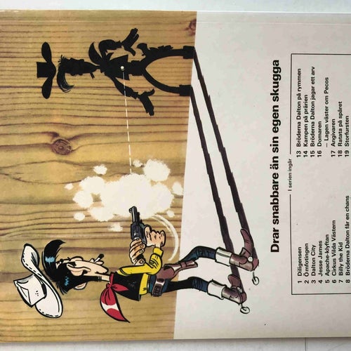 Lucky Luke - 22. Eskort västerut. VF