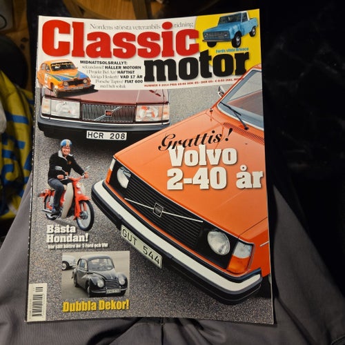 Classic Motor nr. 9 från 2014. Volvo. BMW. DKW. mf. Sebilder