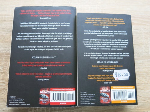 David Baldacci - The Guilty & The Last Mile - Thrillerböcker