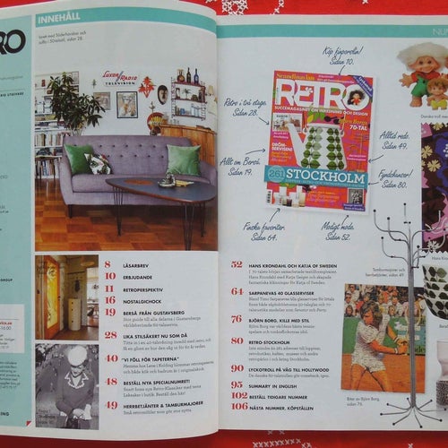 RETRO SUCCÉMAGASINET OM INREDNING OCH DESIGN NR 2, 2015 - NYSKICK
