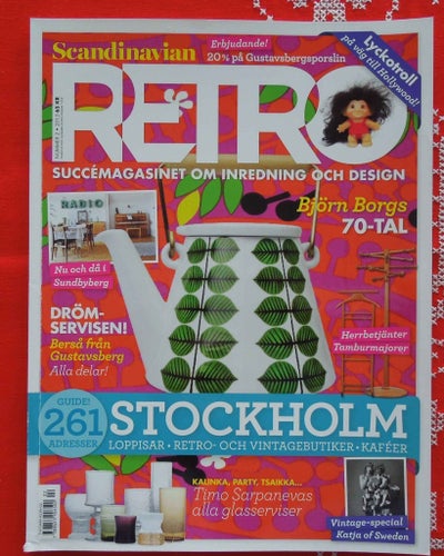 RETRO SUCCÉMAGASINET OM INREDNING OCH DESIGN NR 2, 2015 - NYSKICK
