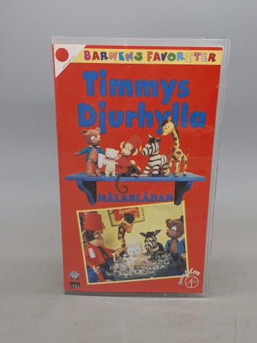 Timmys Djurhylla - Målarlådan - VHS