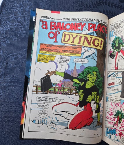 The Sensational She-Hulk #14 Steve Gerber, Bryan Hitch 1990