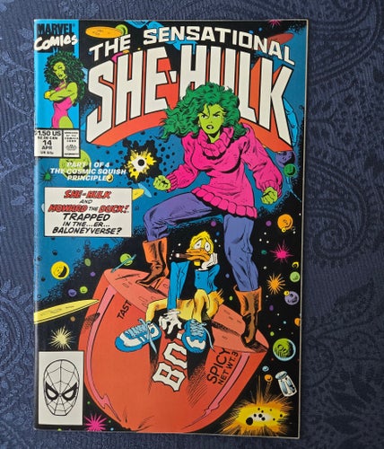 The Sensational She-Hulk #14 Steve Gerber, Bryan Hitch 1990